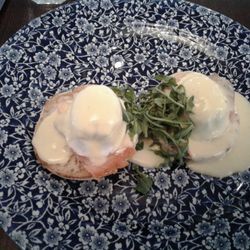 The Bridge House - Eggs Royale, very tasty