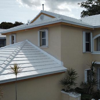 Anchor Up Roofing - White tile roof in Kendall - Roofing Near Me Anchor Up Roofing - White tile roof in Kendall - Roofing Near Me