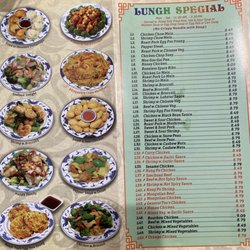 Plum Tree Chinese Restaurant - Menu