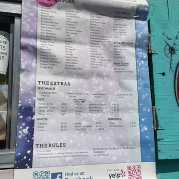 Oasis Snowballs - New Menu - Shaved Ice Near Me - Houston, Texas