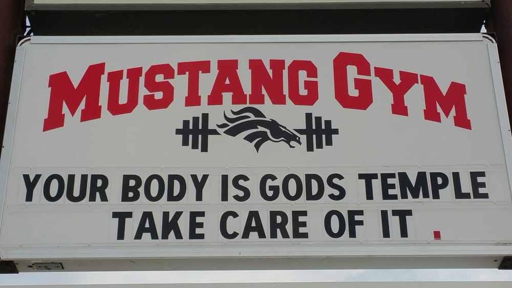 Mustang Gym Logo