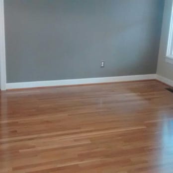 Red Oak Hardwood Floors Sanded And Refinished Pickled Oak Stain