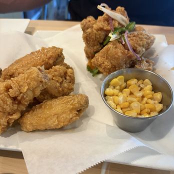 Mr Lee Chicken - Honey and Mr Lee wings with corn side - Chicken Wings Near Me - Concord, California Mr Lee Chicken - Honey and Mr Lee wings with corn side - Chicken Wings Near Me - Concord, California