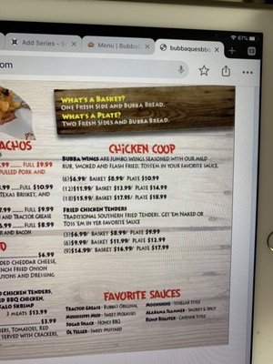Menu photo 6 BubbaQue's - Crystal River Crystal River, FL Menu photo 6 BubbaQue's - Crystal River Crystal River, FL