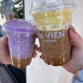 Da Vien Coffee - Ube Coffee* & Egg Coffee* - Desserts Near Me - Westminster, California