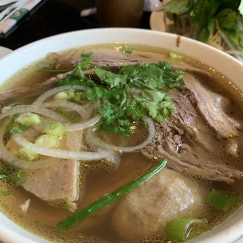 Pho Hoa Restaurant - 35. Brisket & Meatball Noodle Soup - Vietnamese Near Me - Dorchester, Massachusetts Pho Hoa Restaurant - 35. Brisket & Meatball Noodle Soup - Vietnamese Near Me - Dorchester, Massachusetts
