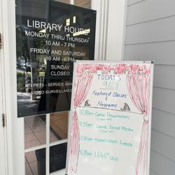 Windermere Branch Library - Hours and programs