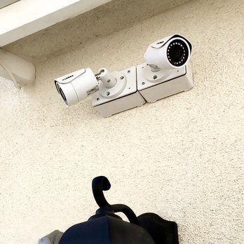 Security Eco - Two of the 4K surveillance cameras installed by Security ECO at our home in LA. Super clean, no exposed wires. They look great! - Security Systems Near Me Security Eco - Two of the 4K surveillance cameras installed by Security ECO at our home in LA. Super clean, no exposed wires. They look great! - Security Systems Near Me