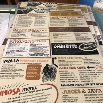 Cafe Espresso - Menu - Breakfast & Brunch Near Me - Portsmouth, New Hampshire