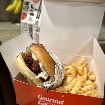 iniBurger - Premium Chicken Burger with Fries - Burgers Near Me - Pleasanton, California