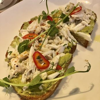 Marmo - Crab avocado toast - Italian Near Me - Houston, Texas