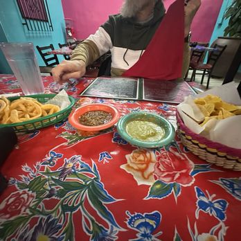 Orale Cantina - Really good salsa. I ate way too many Mexican wagon wheels. - Seafood Near Me - Sacramento, California Orale Cantina - Really good salsa. I ate way too many Mexican wagon wheels. - Seafood Near Me - Sacramento, California