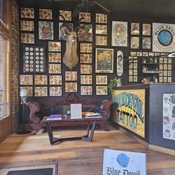 Blue Devil Tattoo - Lobby