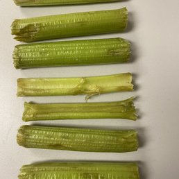 Celery from a side of wings. Celery from a side of wings.