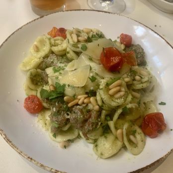 Bronze Door - Sausage And Pesto Orecchiette needed, just attach more salt, and a bit more pesto, but it was wonderful. - Cocktail Bars Near Me - Grosse Pointe Farms, Michigan Bronze Door - Sausage And Pesto Orecchiette needed, just attach more salt, and a bit more pesto, but it was wonderful. - Cocktail Bars Near Me - Grosse Pointe Farms, Michigan