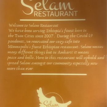 Selam Restaurant - Ethiopian Near Me - Minneapolis, Minnesota