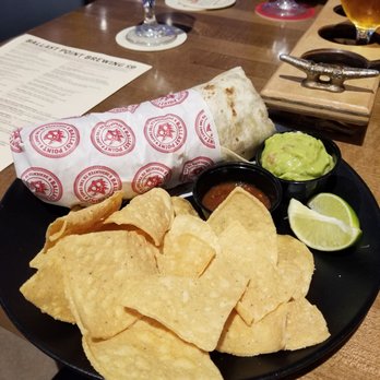 Ballast Point - California "Kolsch" Steak burrito - Brewpubs Near Me - Anaheim, California