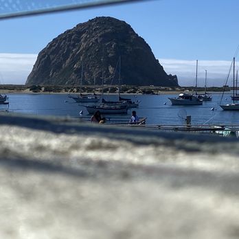 Three Stacks and a Rock Brewing - View from the patio. COME ON! - Breweries Near Me - Morro Bay, California