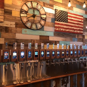 34 North - Auto pour wall - Beer Gardens Near Me - Cedar Point, North Carolina 34 North - Auto pour wall - Beer Gardens Near Me - Cedar Point, North Carolina
