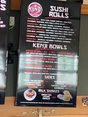Menu photo 3 Kenji Burger Kapaa, HI