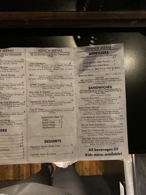 Menu photo 1 Aces Restaurant & Bar Washington, IN Menu photo 1 Aces Restaurant & Bar Washington, IN