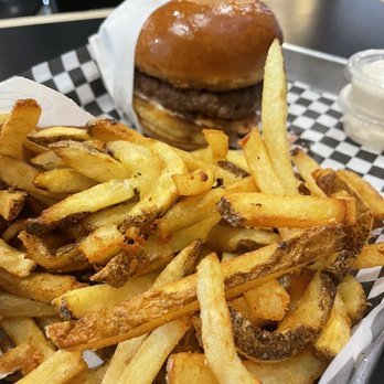 Grill 'Em All - Blue Cheer Burg and House-cut Fries - Burgers Near Me - Long Beach, California