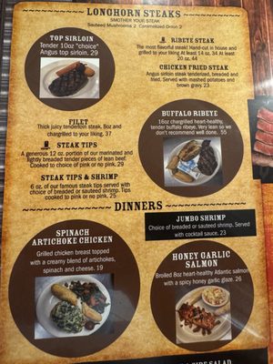 Menu photo 5 Longhorn Saloon & Grill Sundance, WY Menu photo 5 Longhorn Saloon & Grill Sundance, WY
