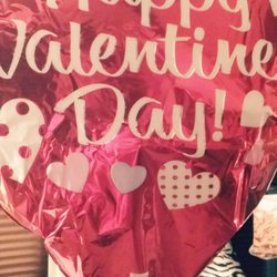Dollar Tree - Valentine balloon is still ticking!
