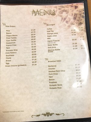 Menu photo 3 La Espiga De Oro Clovis, NM