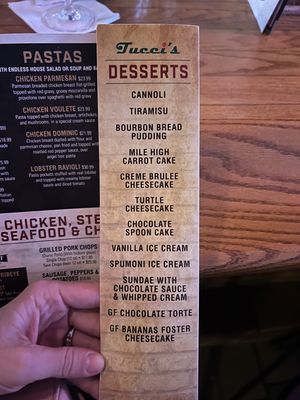 Menu photo 1 Tucci's Bourbonnais, IL