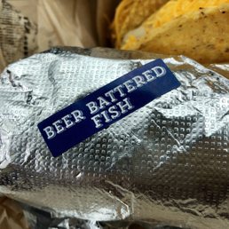 Beer Battered Fish Taco