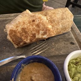 Al pastor burrito
