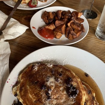 The Daily Ration - Blueberry Flapjacks Brunch and breakfast potatoes - Breakfast & Brunch Near Me - Chattanooga, Tennessee The Daily Ration - Blueberry Flapjacks Brunch and breakfast potatoes - Breakfast & Brunch Near Me - Chattanooga, Tennessee