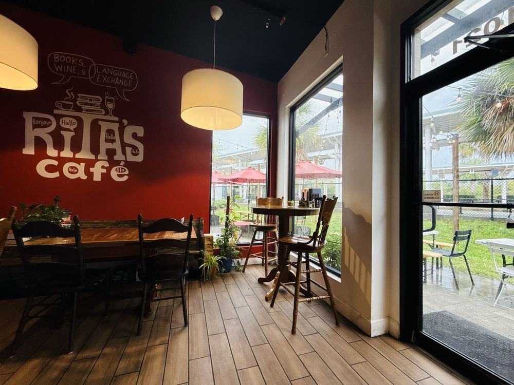 Rita’s Café: Books, Wine, & Language Exchange Image