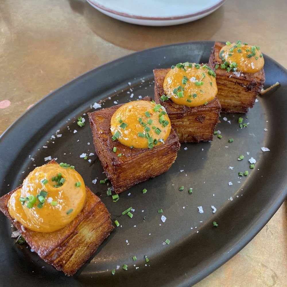 Valentina - Patatas bravas - Seafood Near Me - Encinitas, California Valentina - Patatas bravas - Seafood Near Me - Encinitas, California