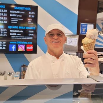 GB Gelato - Look at the happiness of the owner - Gelato Near Me - Carmichael, California