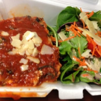 Maria (no meat) lasagna.