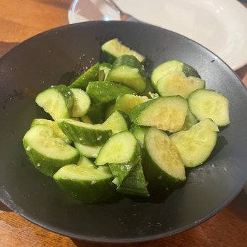 Trendy Dumpling - Garlic Cucumber Salad - Noodles Near Me - Houston, Texas Trendy Dumpling - Garlic Cucumber Salad - Noodles Near Me - Houston, Texas