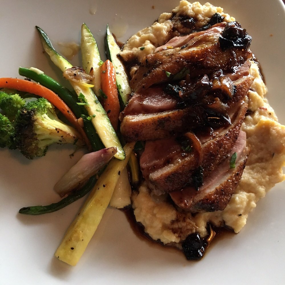 Ports Cafe - Smoked duck breast - New American Near Me - Geneva, New York Ports Cafe - Smoked duck breast - New American Near Me - Geneva, New York