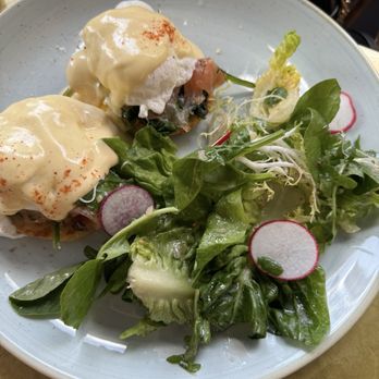 Knox Bistro - Salmon Gravlax Benedict* - Breakfast & Brunch Near Me - Dallas, Texas