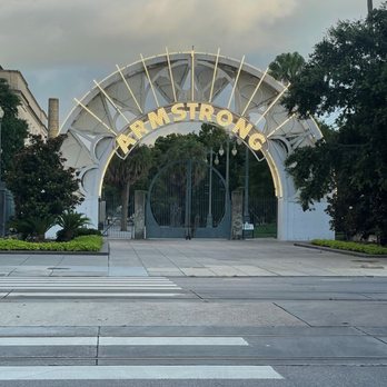 Louis Armstrong Park - Entrance early morning. - Parks Near Me - New Orleans, Louisiana