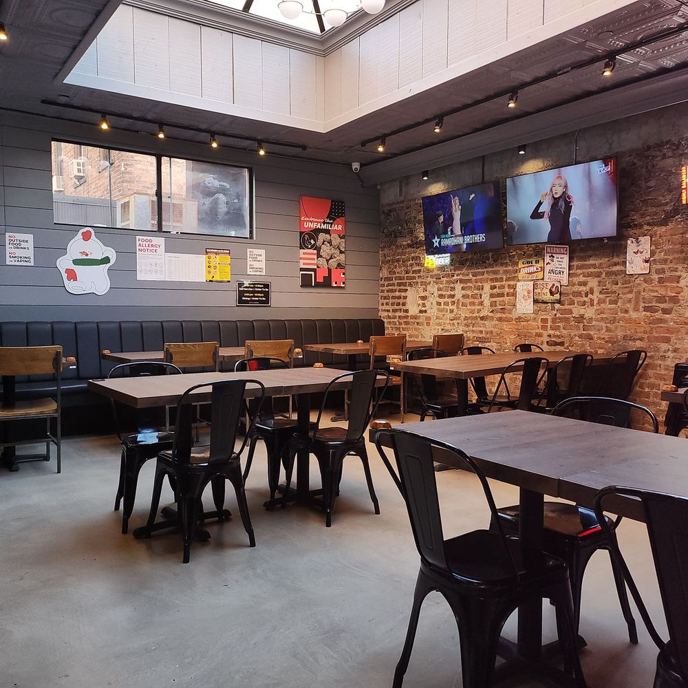 bb.q Chicken 3rd Ave - the interior of the restaurant - Korean Near Me - New York, New York bb.q Chicken 3rd Ave - the interior of the restaurant - Korean Near Me - New York, New York