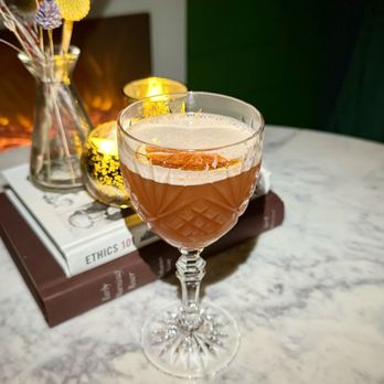 Unspeakable - Paradise Lost - Maracame Añejo Tequila, Xicala, Mezcal Joven, Aperol, Vigo Amaro, Lime, Ango - Speakeasies Near Me - Pittsburgh, Pennsylvania