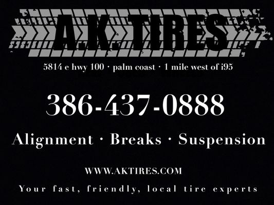 A K Tires 5814 E Hwy 100 Palm Coast Fl Tire Dealers Mapquest