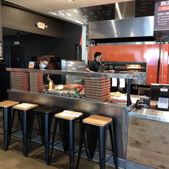 Blaze Pizza - Walk in and delivery orders being prepped - Salad Near Me - La Verne, California Blaze Pizza - Walk in and delivery orders being prepped - Salad Near Me - La Verne, California