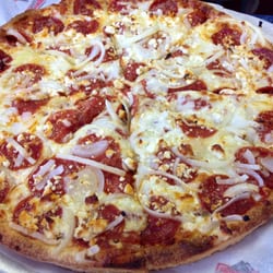Town Pizza Restaurant - Kittery Pizza -- pepperoni, onion & feta