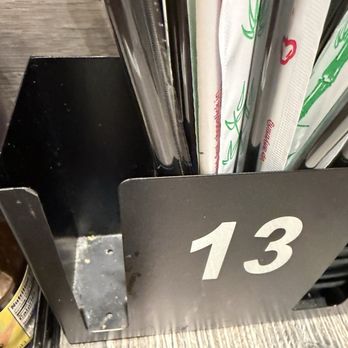 Saigon Eden - Dirty utensil holder, spoons were all gone, exposing the bottom. - Vietnamese Near Me - Chino Hills, California Saigon Eden - Dirty utensil holder, spoons were all gone, exposing the bottom. - Vietnamese Near Me - Chino Hills, California
