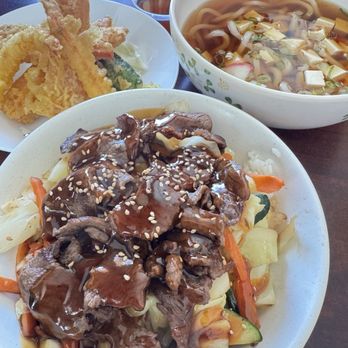 Sushi Kokku - Tempura Udon and Teriyaki Beef Bowl - Japanese Near Me - San Luis Obispo, California