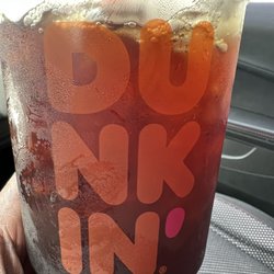 Dunkin' - Original Blend Iced Coffee with SF Hazelnut!