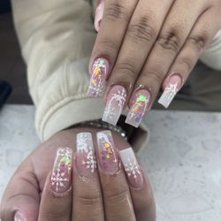 Starlight Nails and Spa - Christmas nails